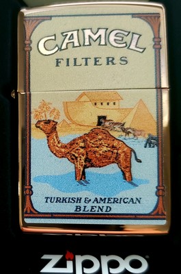 ZIPPO CAMEL Noah's Ark CZ ROSE GOLD CASE LIMITED EDITION 50 MADE