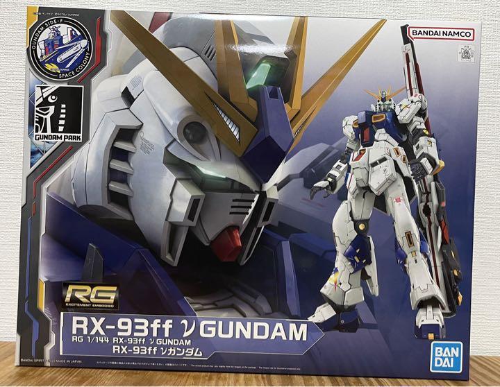 RG RX-93ff ν GUNDAM BANDAI RG 1/144 RX-93ff ν Gundam Gundam Base Fukuoka SIDE-F