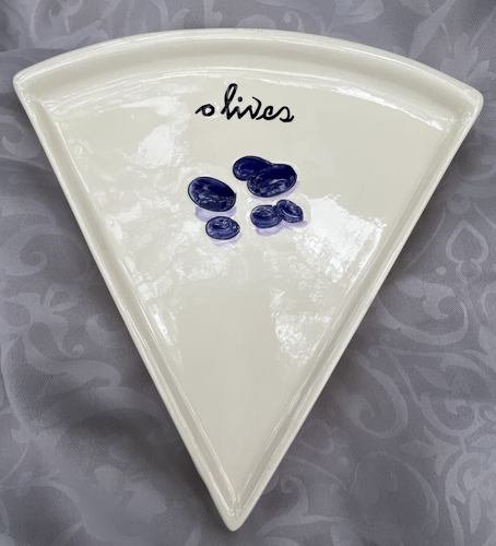 NWT ~ I. GODINGER & CO. ~ SIX PIE SLICE PIZZA PLATES = ONE PIZZA SIZE PLATE - Picture 9 of 13