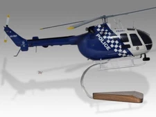 Messerschmitt Bolkow Blohm Bo 105 Queensland Police Polair 1 Model Large 1/32