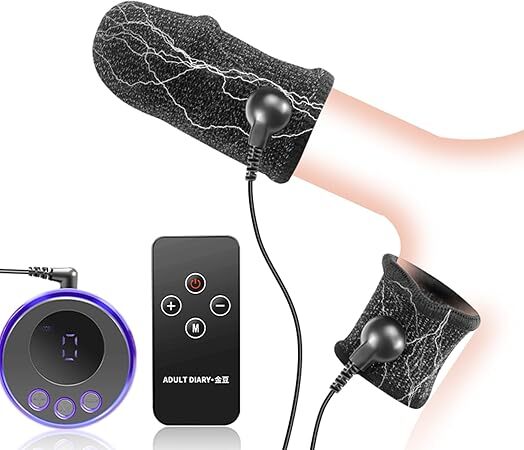 Penisring Elektro Schock 2 Stück Cockring Reizstromgeräte Elektro