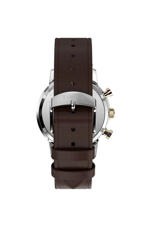 Timex Marlin Chronograph 40mm Uhr mit Lederarmband TW2W60400 eBay