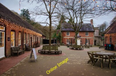 Photo 12x8 Stourhead: The Spread Eagle Gasper The Spread Eagle pub is bein c2013