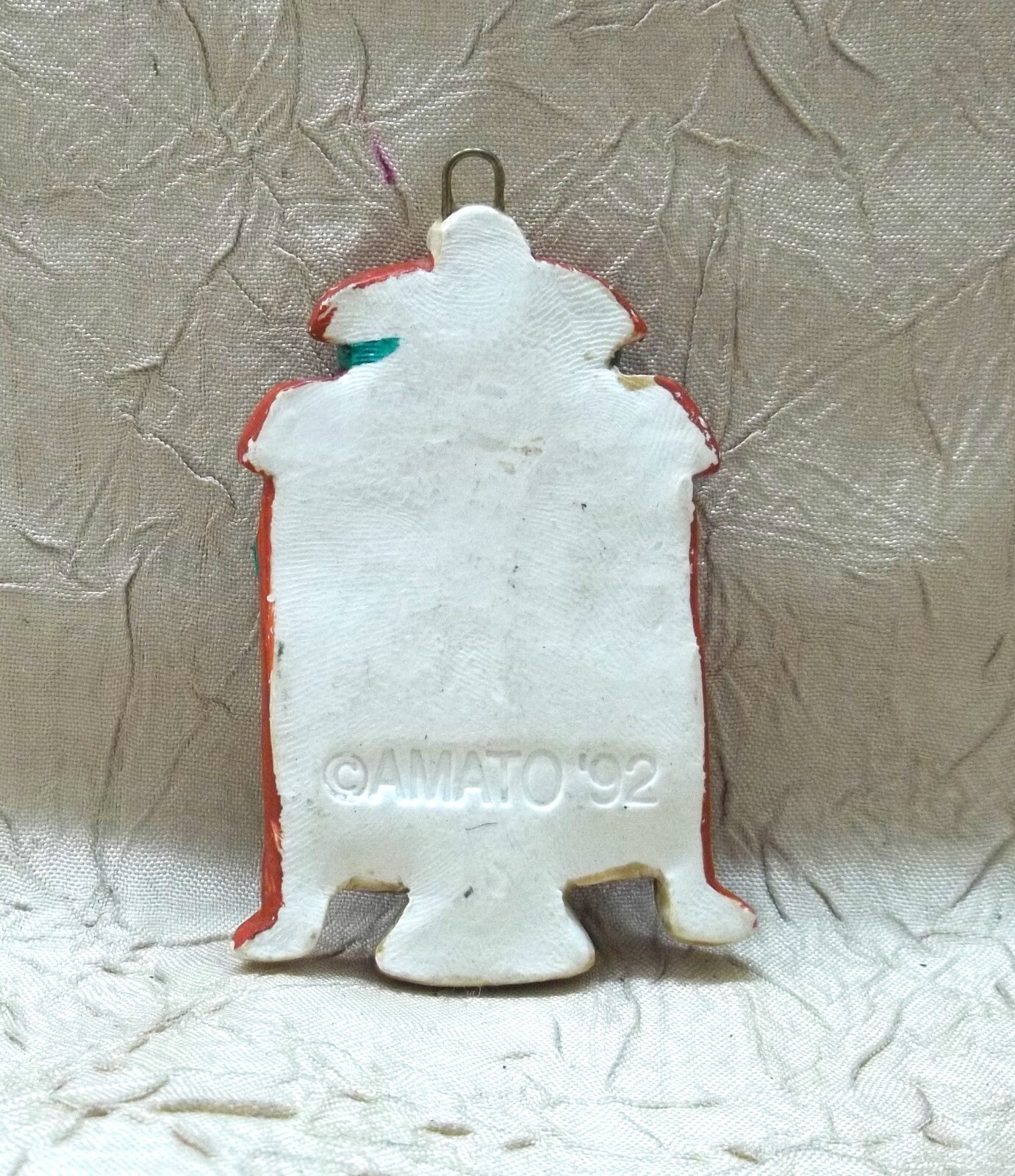 Cable car christmas ornament