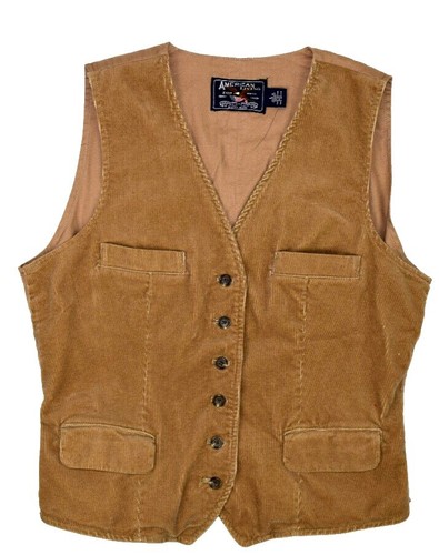 Men's 1940s Corduroy Hunting Vest Vintage Inspired Safari