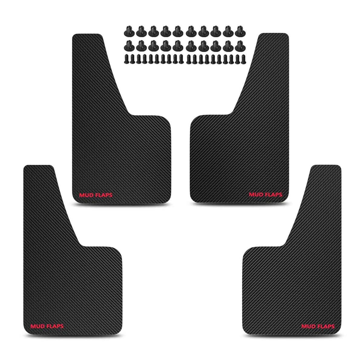 Bavettes Pare-boue Pour Audi A4 B9 8W5 Break (2015-2025) - Kit 4 Pièces - Noir - Compatible