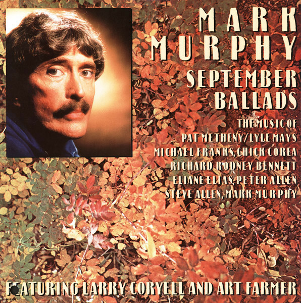 MARK MURPHY September Ballads Original 1988 Milestone US Stereo CD