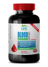 Healthy Blood Sugar - Blood Sugar Support 620mg - Prevents Inflammation 1B
