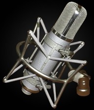 Shock Mount for UM-57 / CMV563 Peluso Shock Mount Nickel Finish