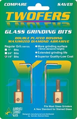 1/4'' STANDARD Grit Aanraku Twofers Diamond Grinder Bits
