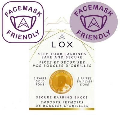 LOX Sicherer Verschluss. Farbe Gold. Lebenslange Garantie