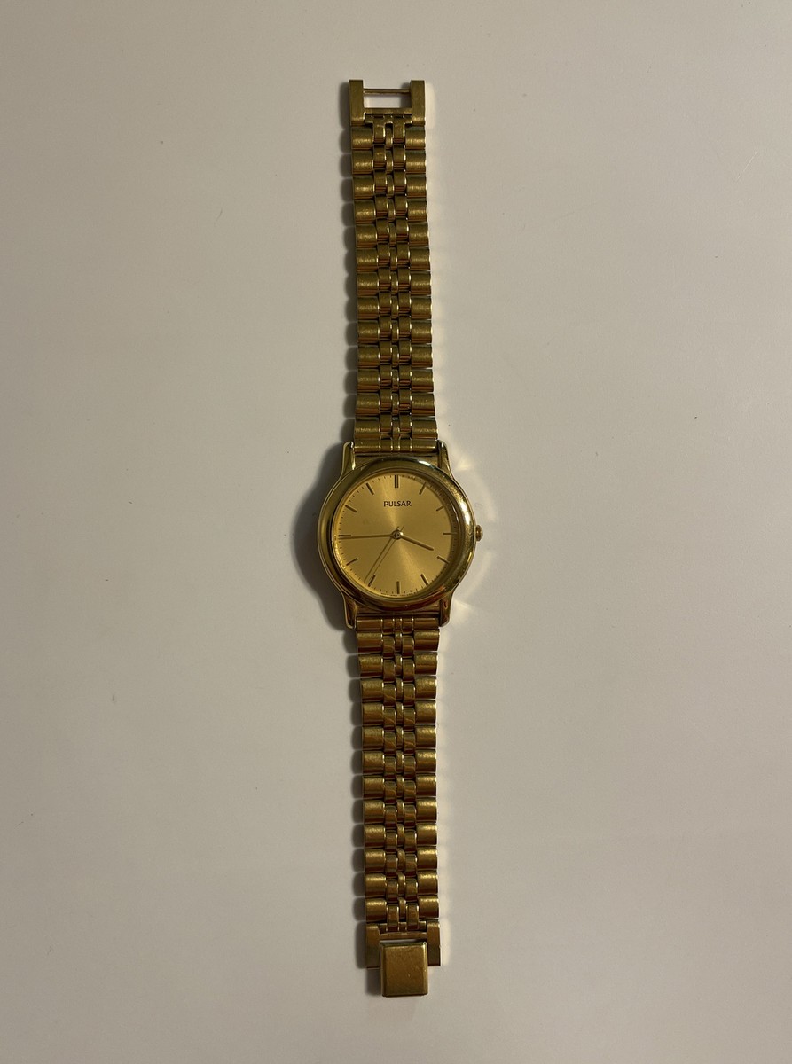 Pulsera Relojes Pulsar Historia Reloj Vintage Pulsar Quartz Movt