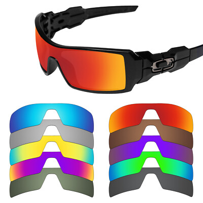 EYAR Polarized Replacement Lenses for-Oakley Oil Rig Sunglass-Options