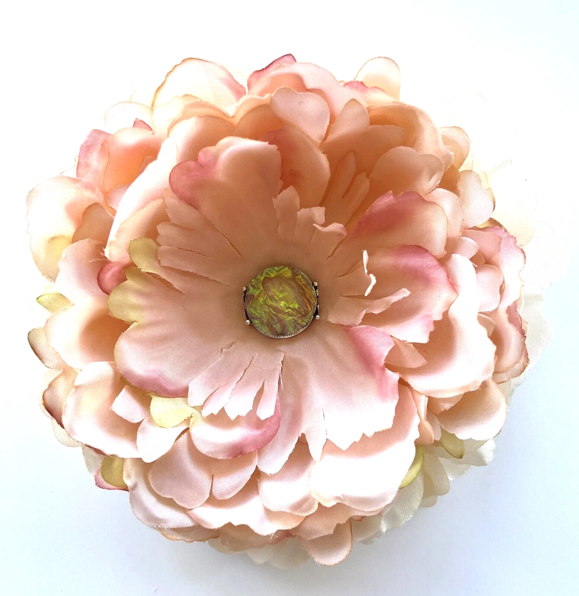 Silk flower brooch pin online