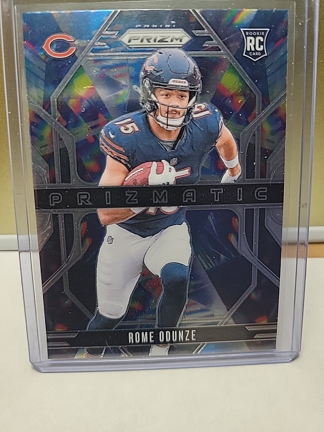 2024 Prizm ROME ODUNZE #9 RC Prizmatic Chicago Bears ROOKIE