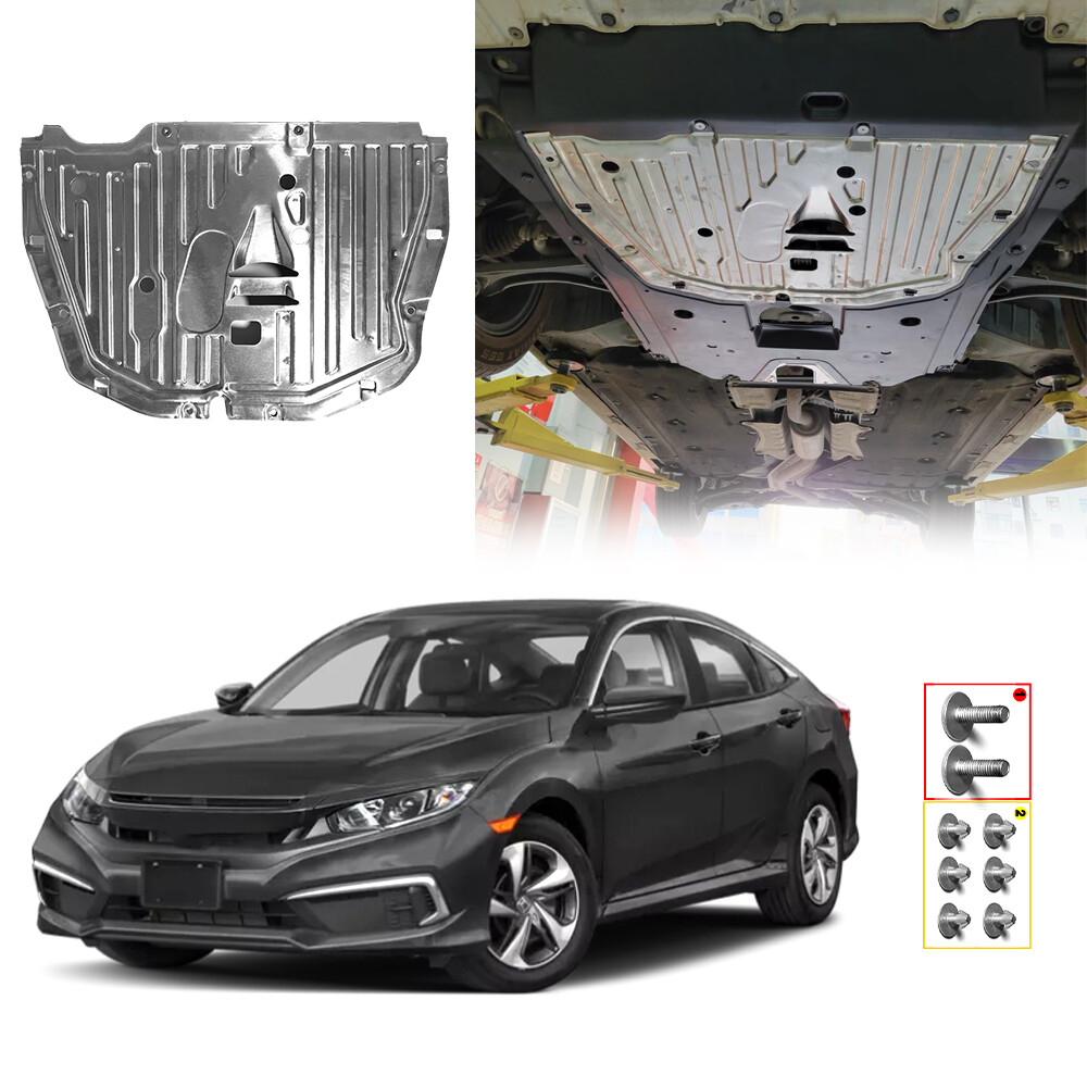 1pcs For Honda Civic 20162021 Engine Splash Guard Engine Cover Shield