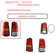 2 x FANALE FANALINO STOP POSTERIORE SX+DX  PER FIAT PANDA 750 86 03 1986 2003
