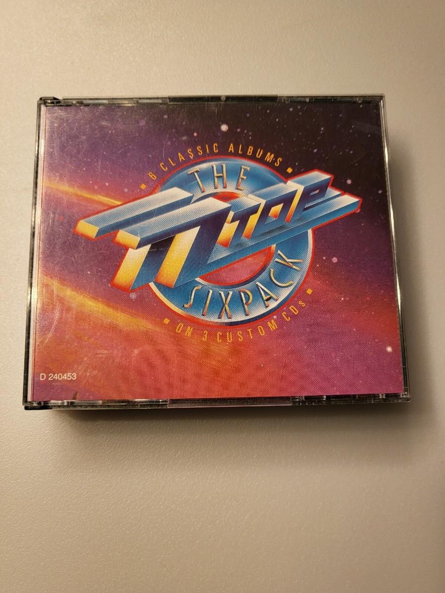 Six Pack by ZZ Top (CD, 1987, 3 Discs, Warner Bros. DOUBLE