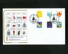 GB COTSWOLD FDC 2006 17th Oct QA3 Smilers bkt stamps Glass Huntley SHS  s6y++++X