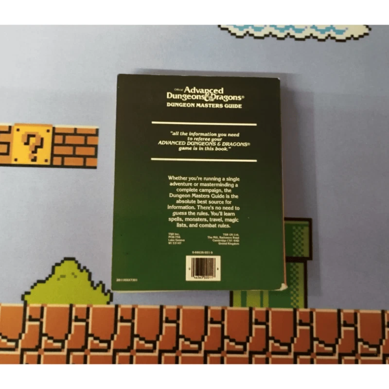 Advanced Dungeons & Dragons - Dungeon Master Guide - Mini Manuale Inglese - Immagine 2 di 2