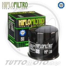 FILTRO OLIO HIFLO HF138 SUZUKI VS GL Intruder 800 1992 - 2002