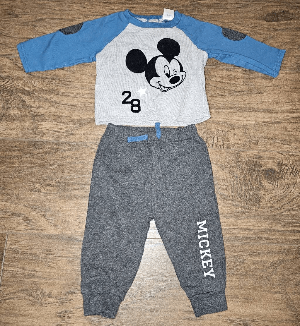 Infant Disney Baby Mickey Mouse Piece Set 6/9 Months