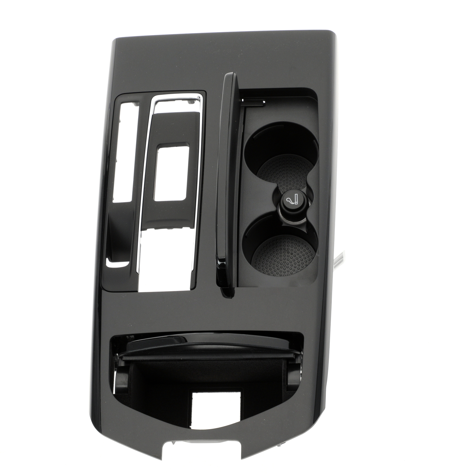 GENUINE MASERATI 2013-2019 Ghibli Center Console Upper Panel Black 673010478