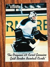 1993-94 BLEACHERS HOCKEY ROOKIE MANON RHEAUME PROMO CARD-FEB315