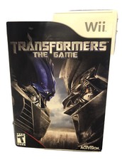 Transformers The Game Nintendo  Wii Game Teen Rating 