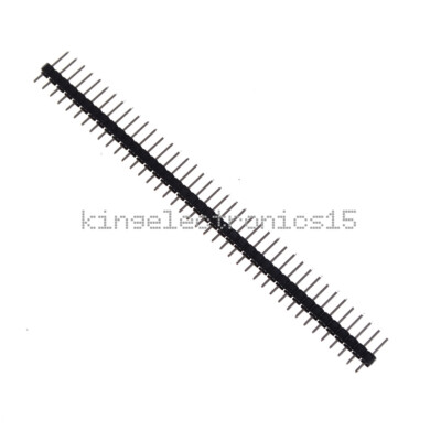 10PCS 40Pin 2.54mm Single Row Straight Male Pin Header Strip PBC