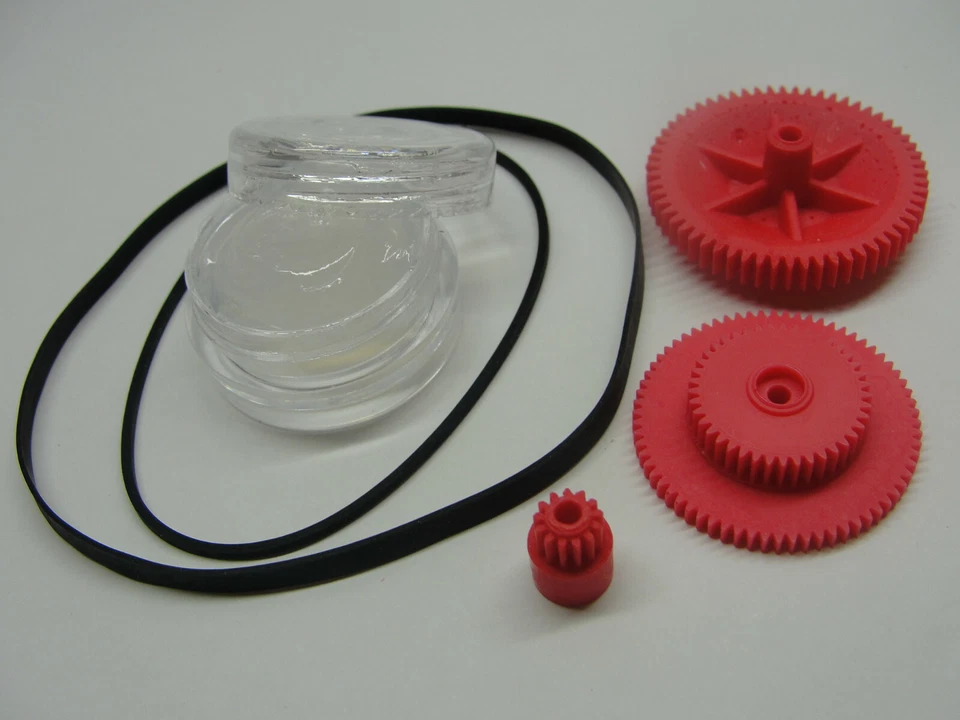 Für GRUNDIG CF 5000 Zahnräder Riemen Silikonfett GRUNDIG CF 5000-2 Reparatursatz - Bild 3 von 3