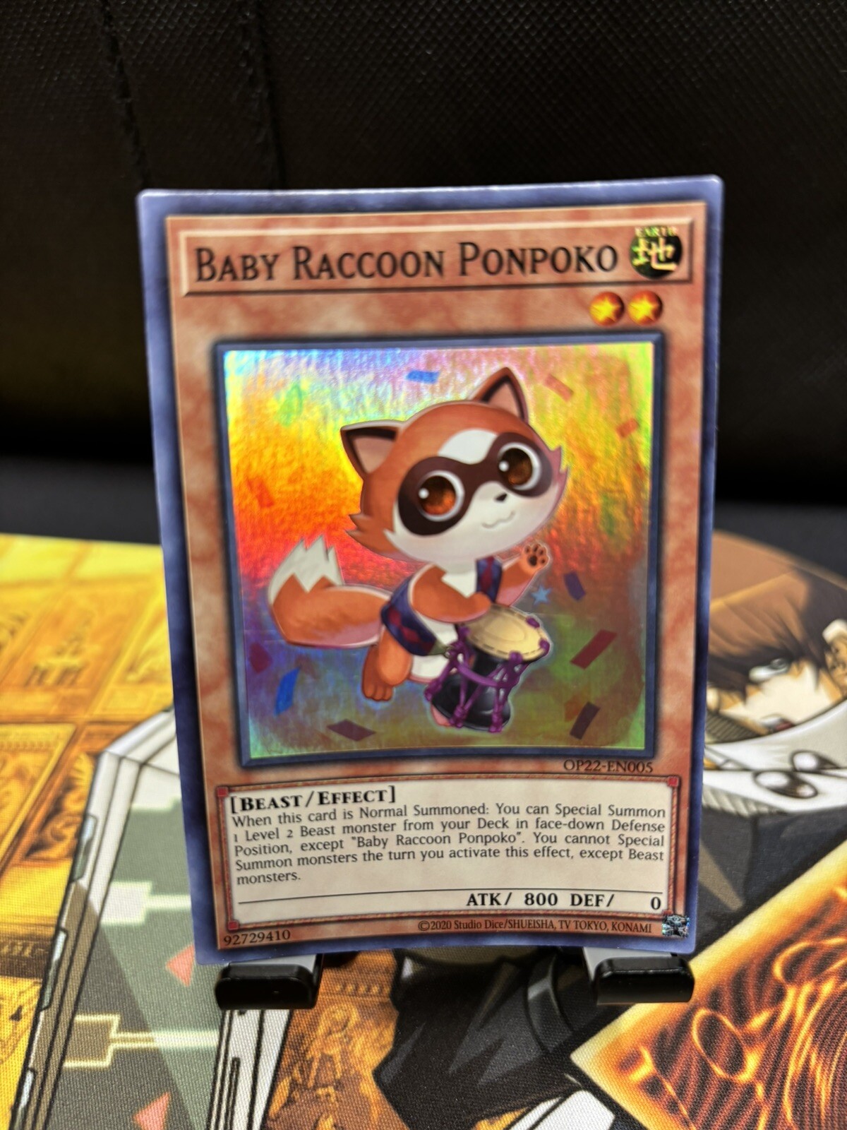 Yu-Gi-Oh! – Baby Waschbär Ponpoko (SHSP-EN014) – Shadow Specters – Unlimited Edition – Common – Effektmonster Yu-Gi-Oh! – Baby Waschbär Ponpoko (SHSP-EN014) – Shadow Specters – Unlimited Edition – Common – Effektmonster
