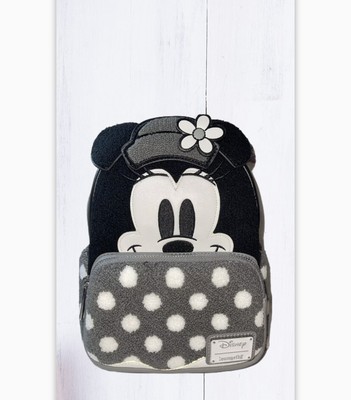 Loungefly Disney Minnie Mouse Vintage Black&White Polka Dots 