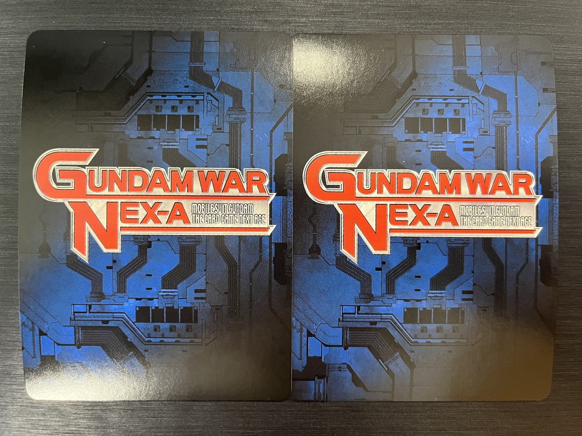 RX-78GP01 & GP02 Set Gundam War Nexa Holo Rare Card (BANDAI) | eBay
