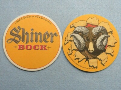 Bier Untersetzer ~ 2004 Spoetzl Brewery Shiner Bock ~ Texas ~ Siehe Lager Für