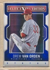 Drew Van Orden 32 2014 Elite Extra Edition Status Blue 039/100