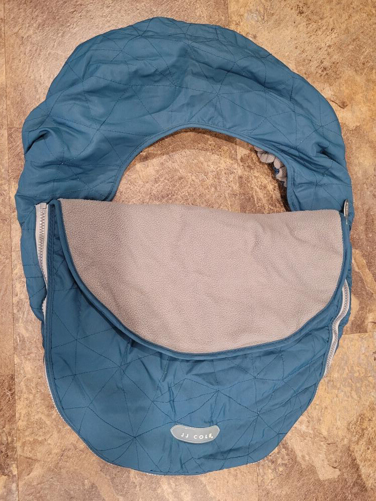 JJ Cole Urban BundleMe Baby Car Seat Stroller Cover Unisex Blue