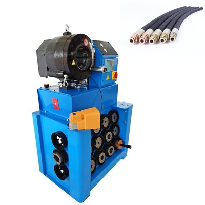 #ad #ad High Pressure Hose Tube Crimper Hydraulic Oil Pipe Shrinking Machine 480V 3PH $5875.12