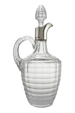 ANTIK - Silber & Kristall - JAMES POWELL Glas & ASPREY CLARET KRUG - 1907
