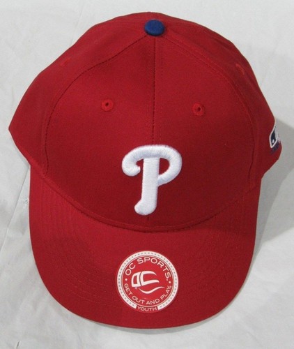 MLB Youth Cotton Twill Raised Replica Baseball Hat 300 -Select- Team Below - Picture 149 of 211