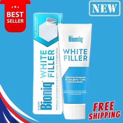 Bioniq White Filler Toothpaste 75ml Fluoride-Free Gentle Whitening Formula