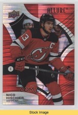 2021-22 Upper Deck Allure Red Rainbow Nico Hischier #53 READ 00jz