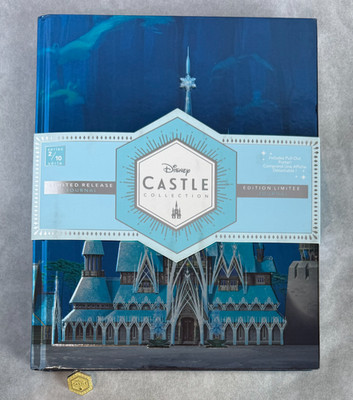 Disney Parks CASTLE SERIES #2 FROZEN Princess ELSA ANNA Journal LIMITED RELEASE