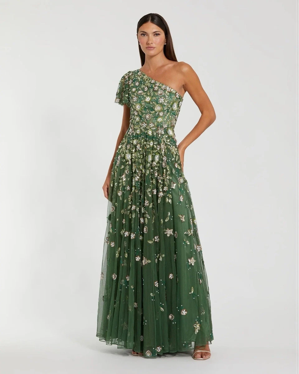lime green and blue bridesmaid dresses BABARONI Off the Shoulder Empire Bridesmaid Dresses Lime Green, Lime Green / US0