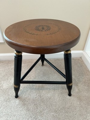 MCM Vintage Hitchcock Stool;  Schweppes ; See Pictures!