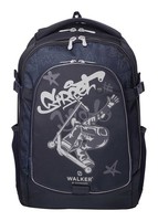 Walker Fame 2.0 Led Backpack Schulrucksack Rucksack Super Skate Dunkelgrau Neu