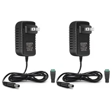 12V 1A 12W LED Power Supply AC Adapter 100-240V to 12V DC Wall Plug Charger