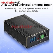 ATU-100Pro Universal Antenna Tuner 1.8MHz-55MHz Auto Tuner W/ 0.96" OLED Display