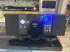 Jensen JMC-180 Wall Mountable CD Player AM/FM Radio Stereo System Black TESTED