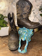Smoky Mountain Western Boots Boys Monterey Leather Brown Black 1575C